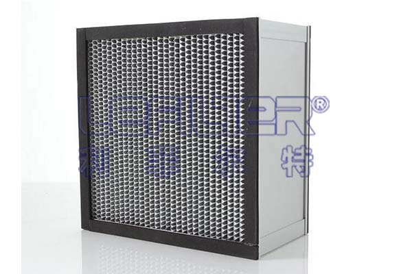 DOP檢測鋁框無隔板液槽式高效過濾器